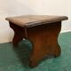 Tabouret vintage en bois