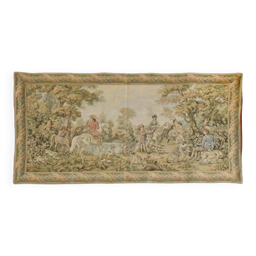 Tapisserie mécanique "Chasse Royale"