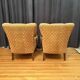 Pair of Art Deco Armchairs, 1940s