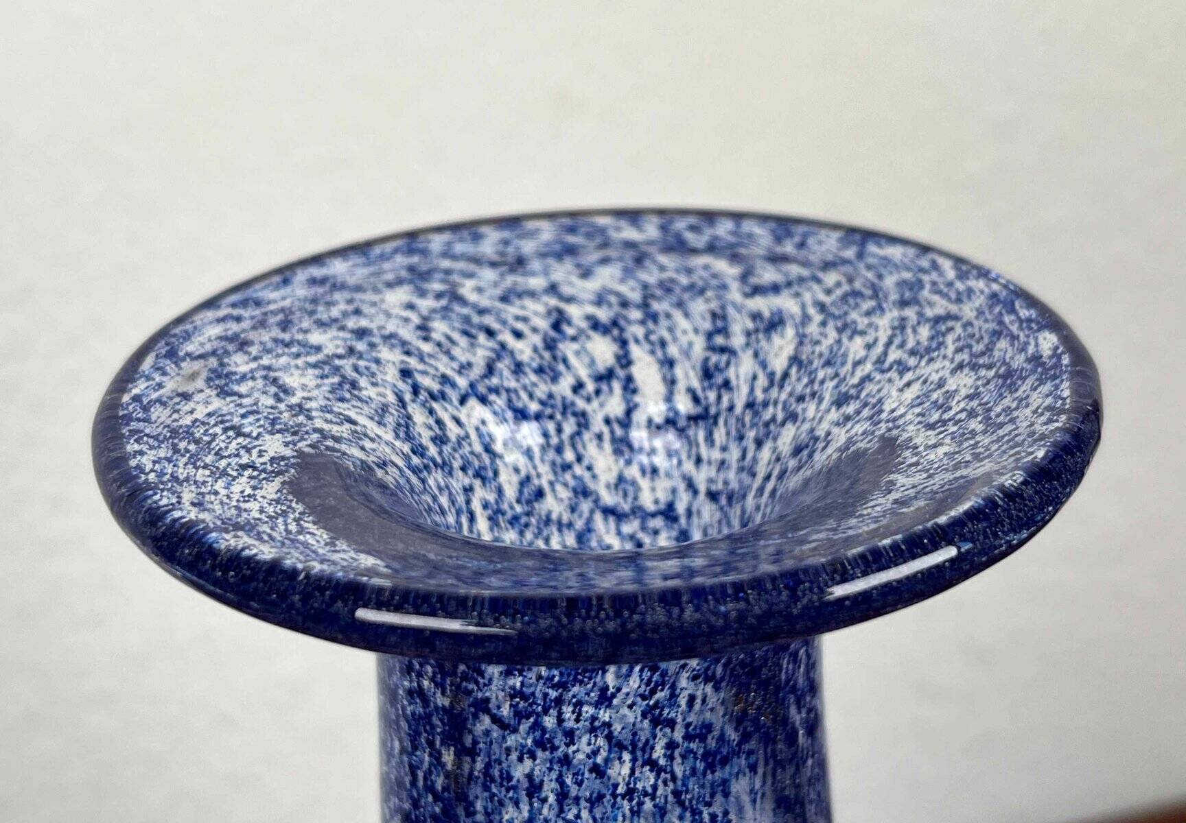 Vintage Swedish glass vase by Sven Vallien for Kosta Boda.