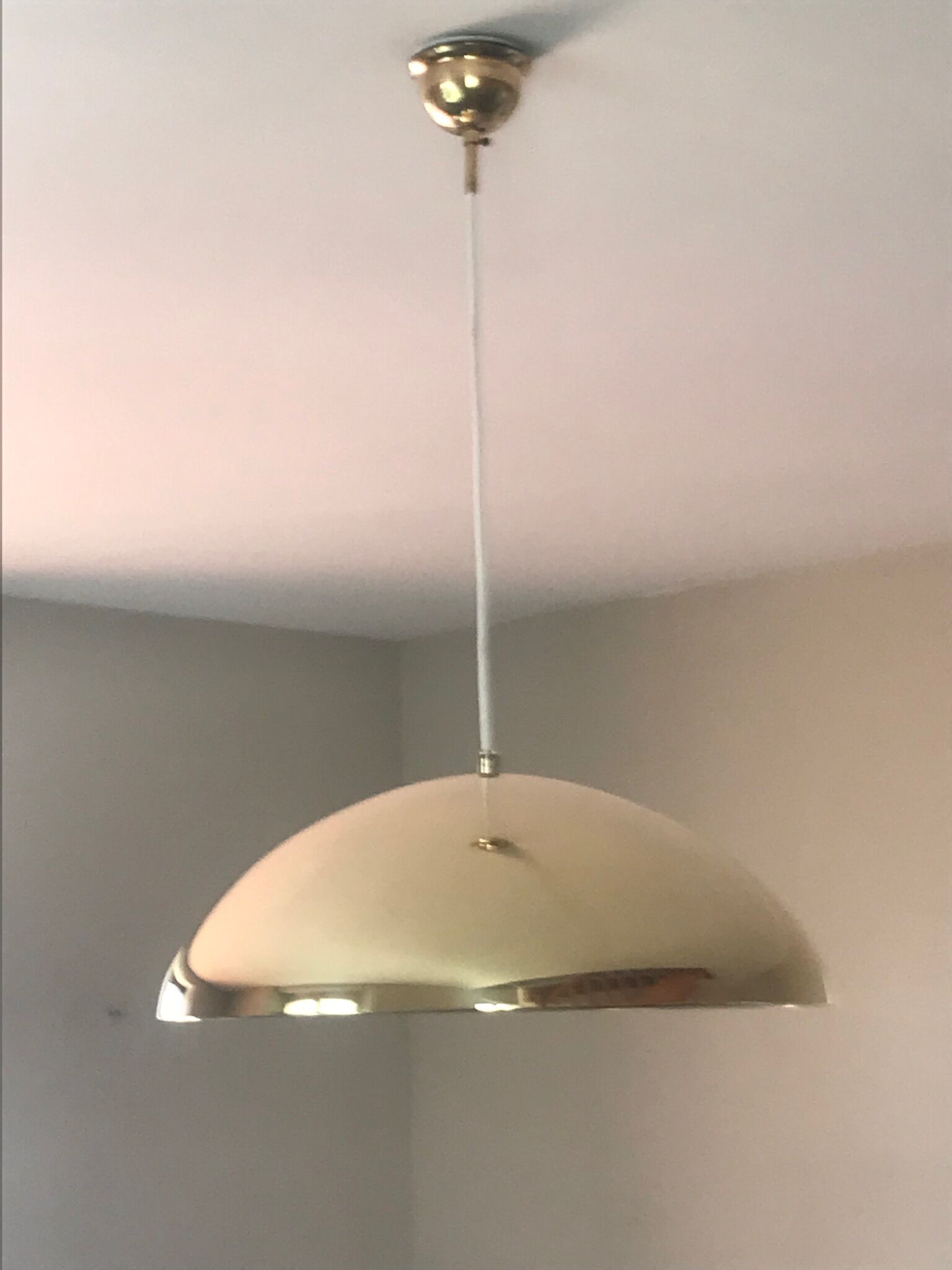 Hanging lamp brass 60