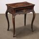 Antique lacquered oak work table, France, 20th century