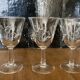Set de 10 verres à vin gravés