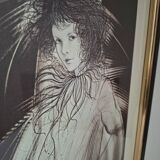 Lithograph by Riccardo Benvenuti 70's