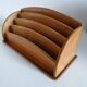 Sorter wood binder mail holder