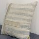 Handmade cushion in vintage fabric, Kilim style.