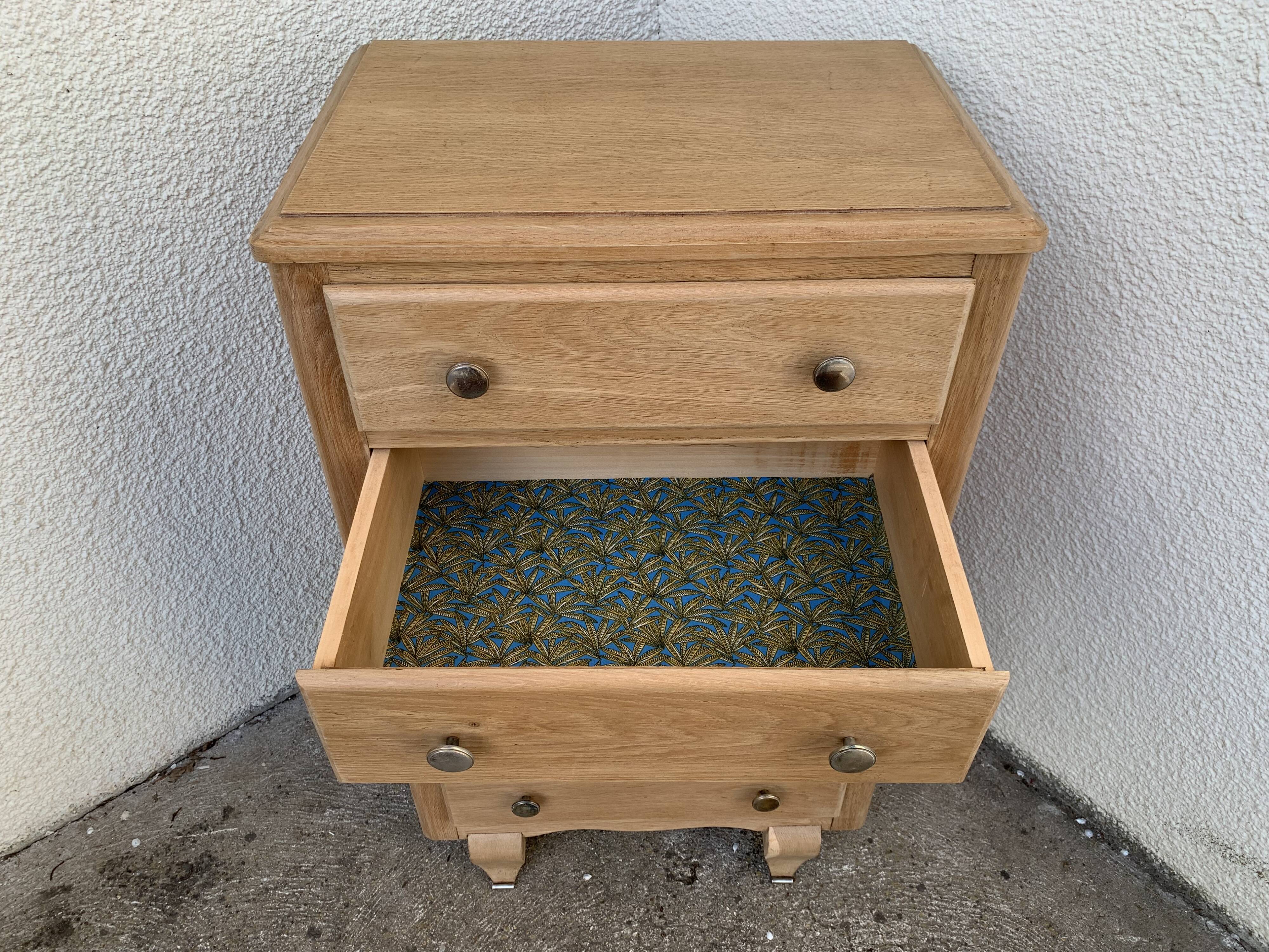 Art Deco ragpicker raw wood