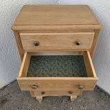 Art Deco ragpicker raw wood