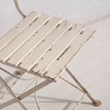 Antique folding garden chairs (c.1920). Set of 4 pieces #34