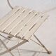 Antique folding garden chairs (c.1920). Set of 4 pieces #34