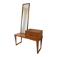 Bench and Mirror in Teak by Kai Kristiansen for Aksel Kjersgaard, 1960s