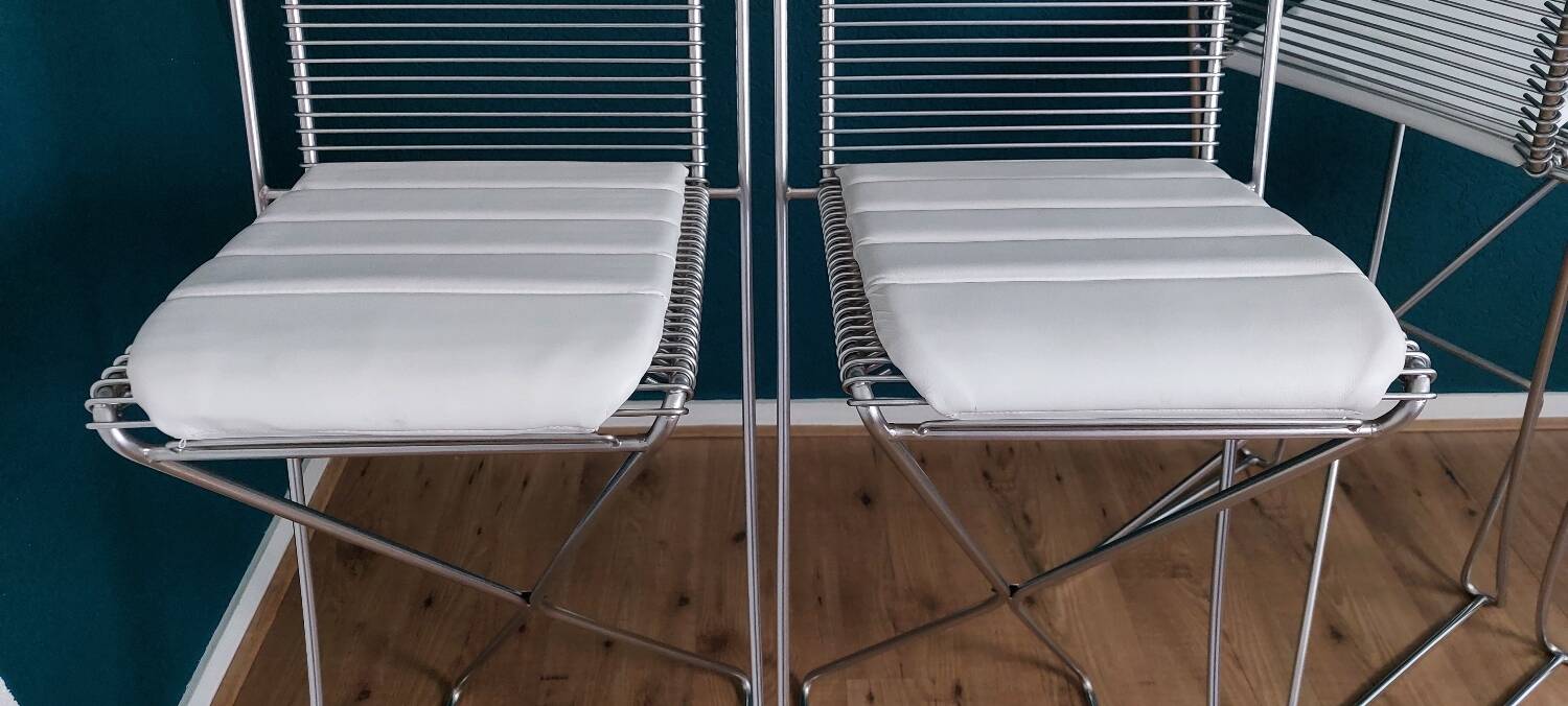 Tabourets de bar Kreuzschwinger par Till Behrens, années 1990