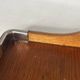 Wood and metal serving tray