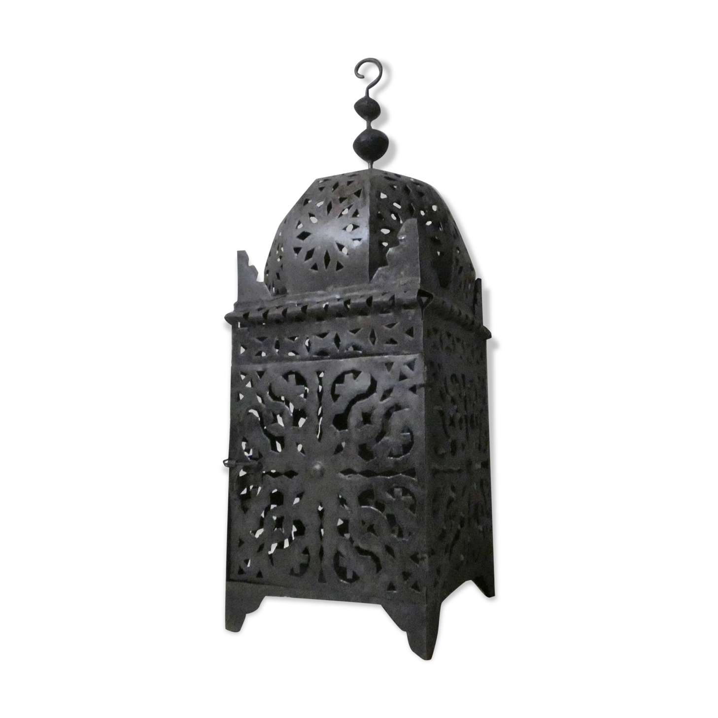 Moroccan metal lantern