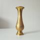 Vintage vase in gilded brass