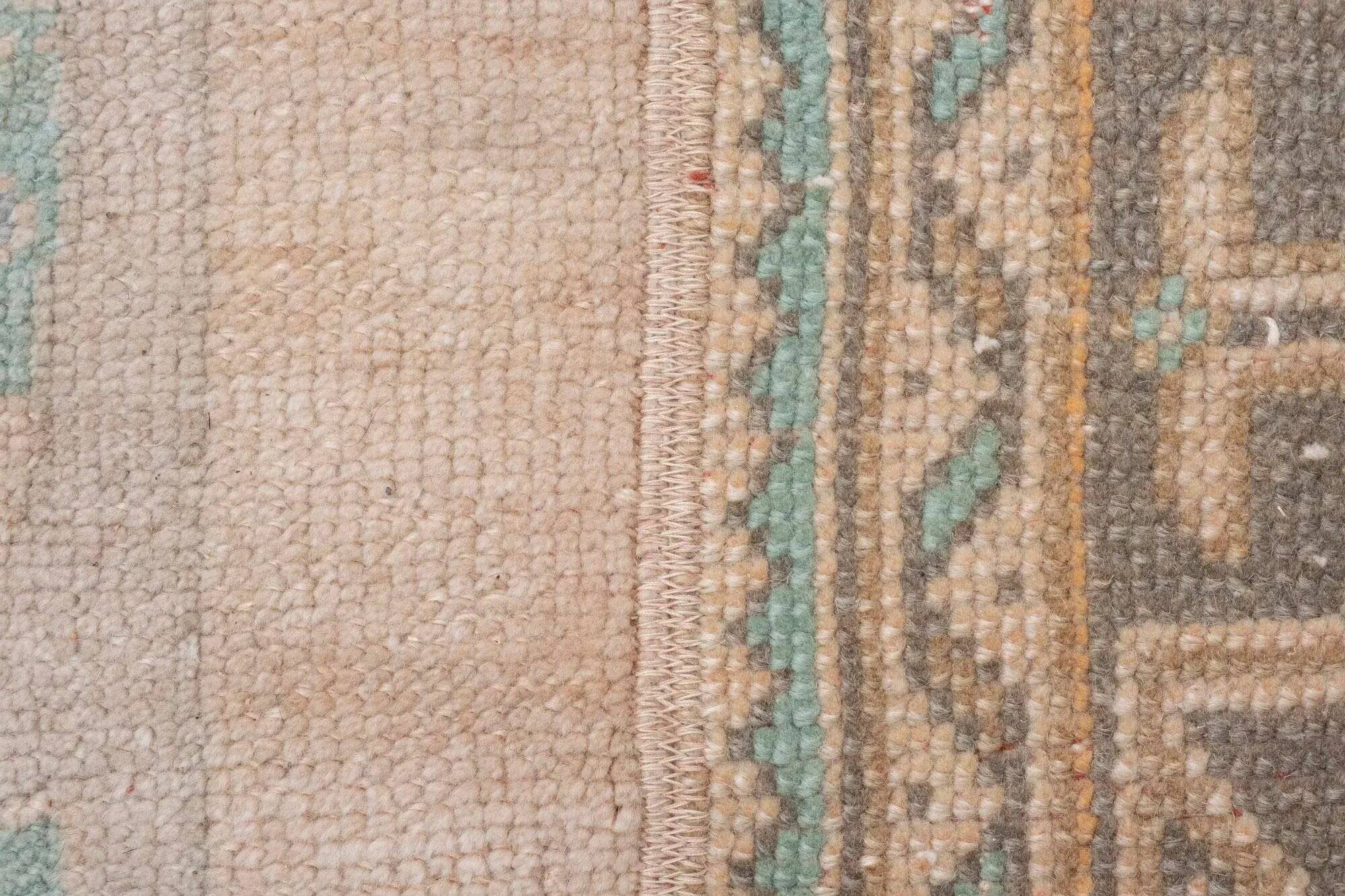 Vintage Turkish hallway rug 80x1 cm
