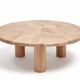Solid oak coffee table CUT-P3