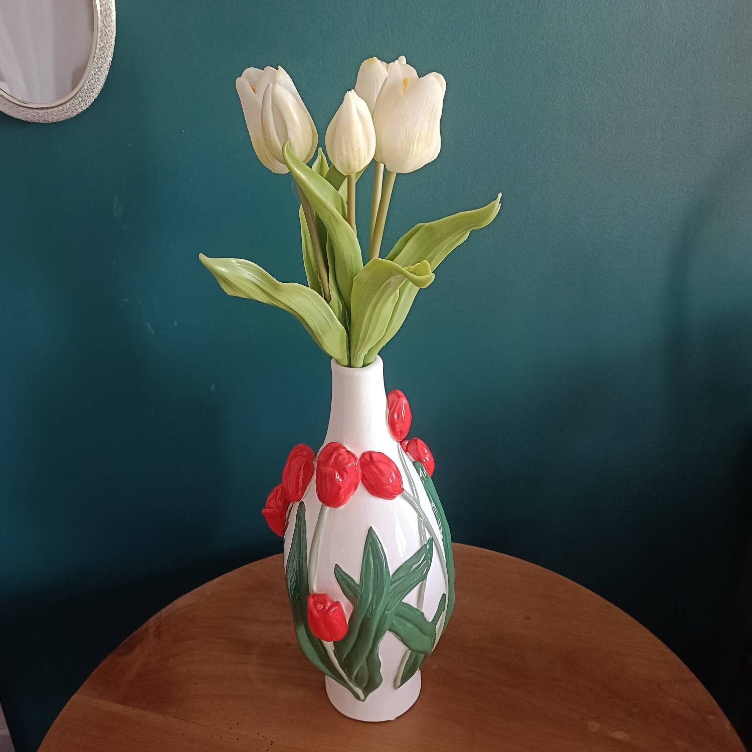 Vintage Dutch tulip vase