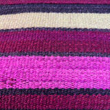 Vintage turkish kilim cushion cover, 30 x 50 cm