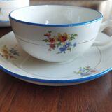 Two Salins earthenware lunch cups