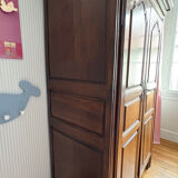 Walnut wardrobe