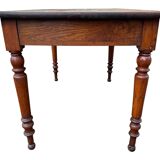 19th century oak bistro table