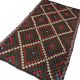 Tapis Kilim turc géométrique