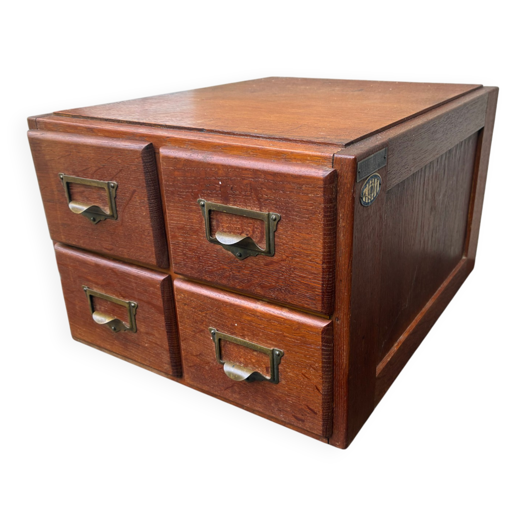 Workshop wooden storage cabinet