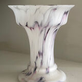 Vintage glass paste vase