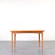 Mid-Century Danish Teak Extendable Dining Table, 1960s.