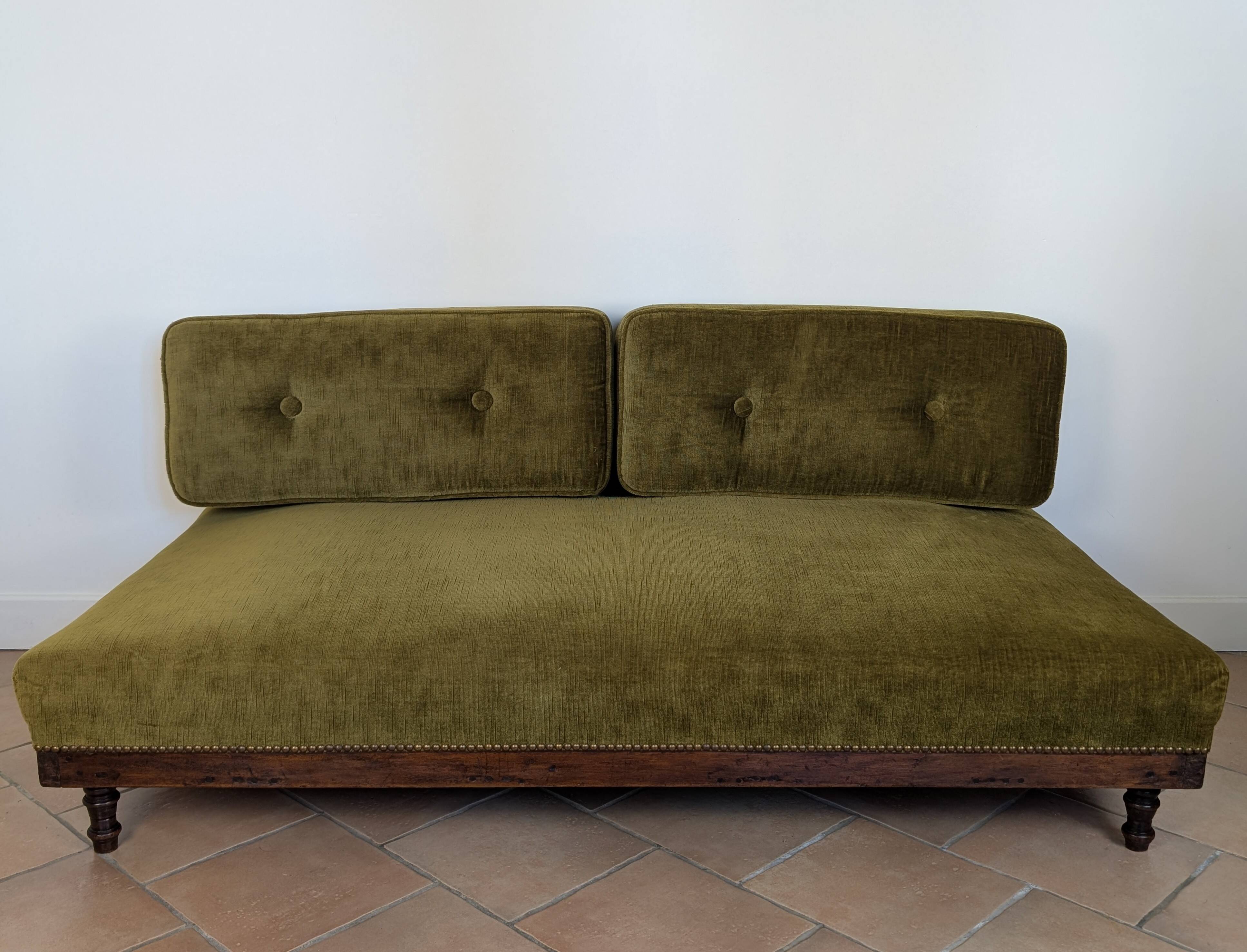 Canapé Day Bed velours