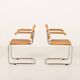Pair of Italian vintage Ceska chairs by Gavina, 1960s