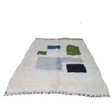 Handmade wool Berber rug 250 x 150 cm
