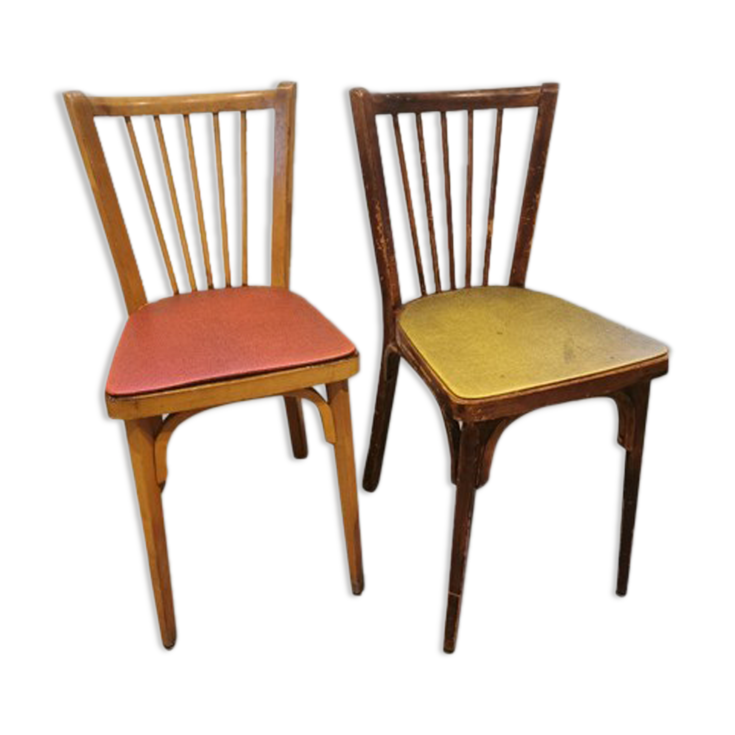 Paire de chaises baumann