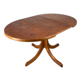 Lübke dining table, round and oval extendable