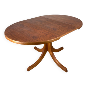 Lübke dining table, round and oval extendable