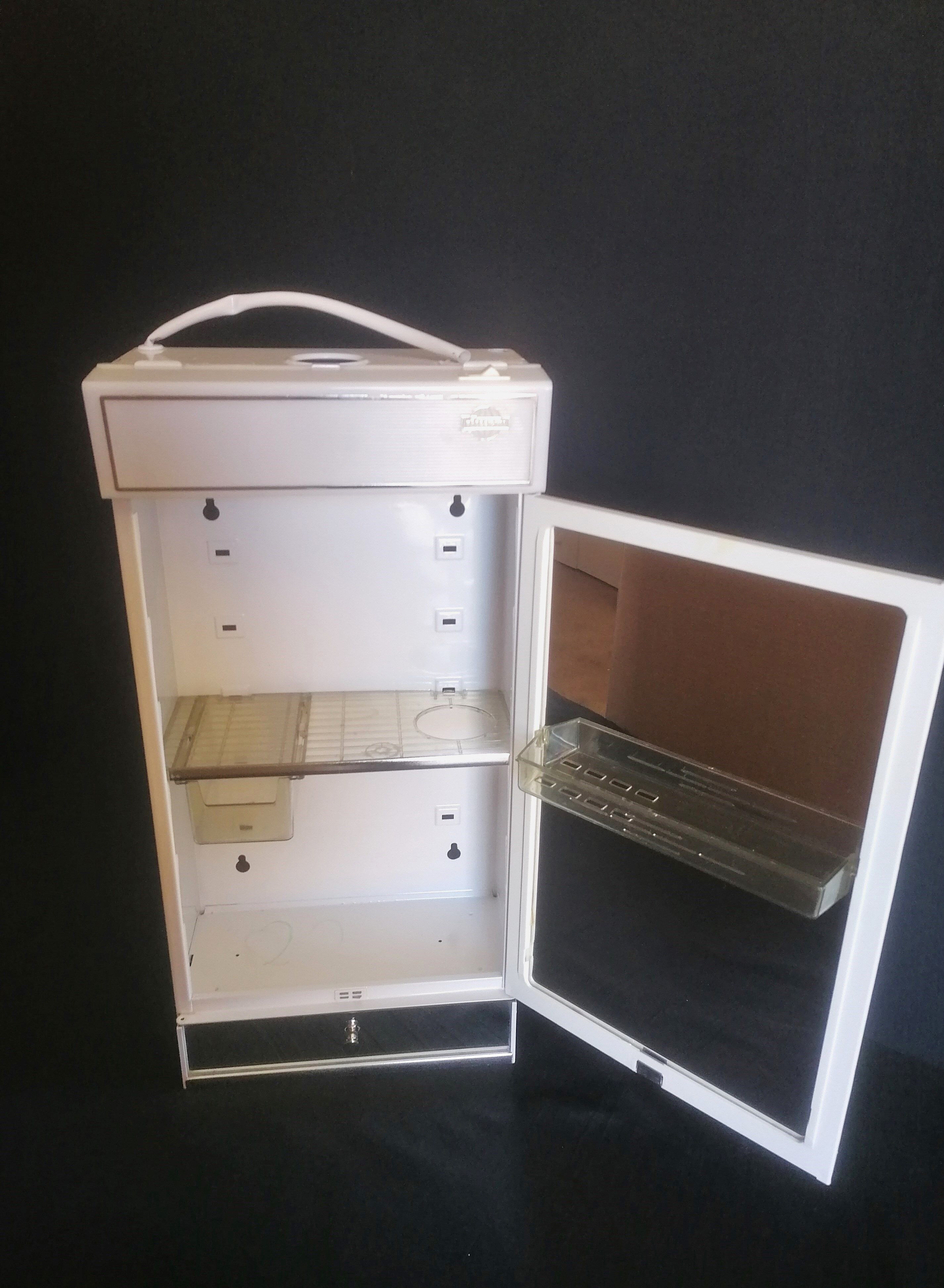 Armoire de toilette / pharmacie vintage Rossignol France métal