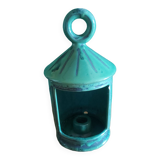 Candle holder in glazed ceramic 60s