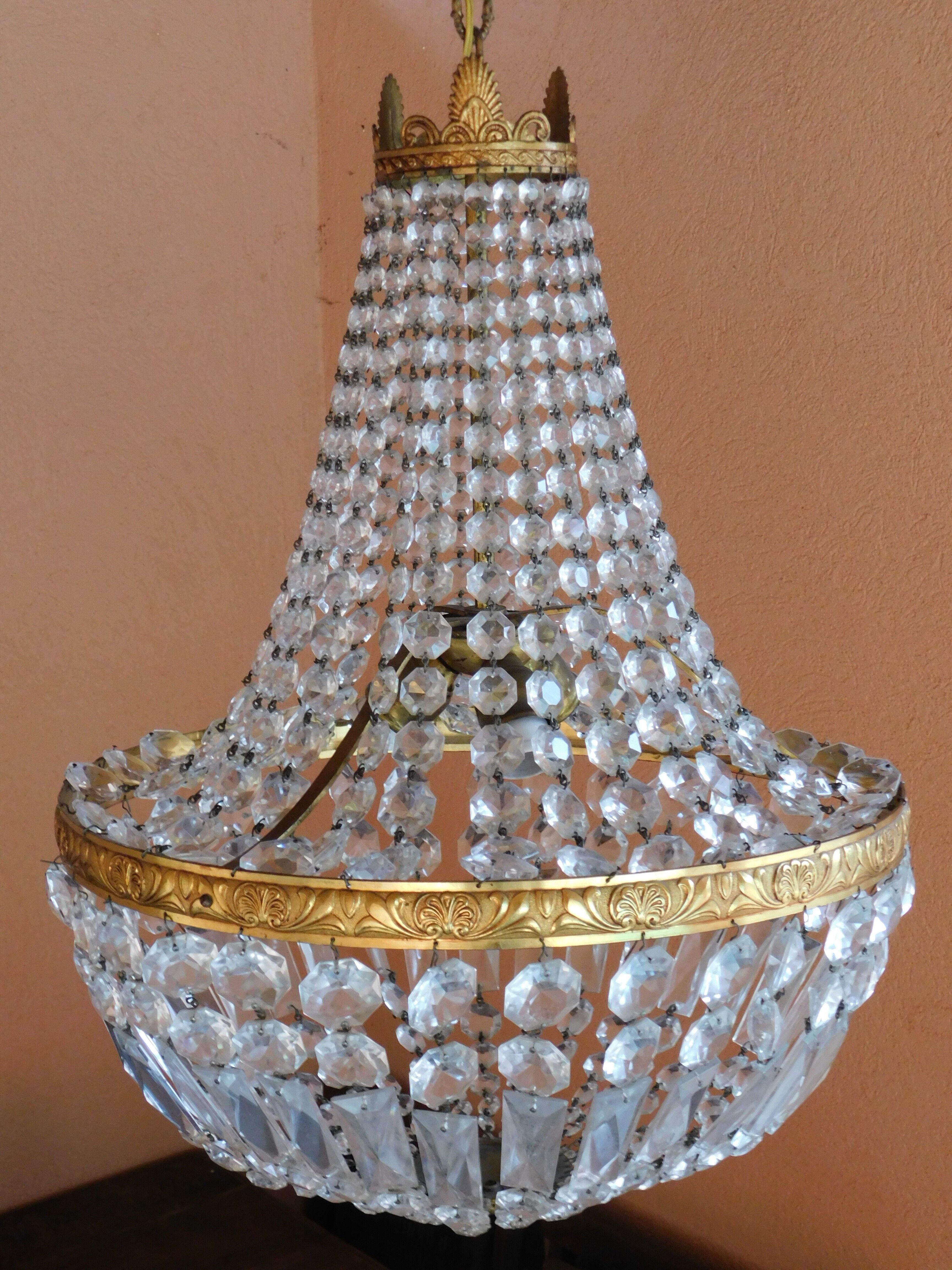 Hot air balloon chandelier 40 cm