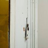 Parisian wardrobe with two glass doors