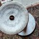 White marble harness pedestal table