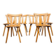Série de 6 chaises bistrot année 1970