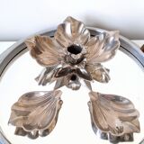 Flower ashtray candlestick