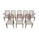 McIntosh Mid-Century Dining Chairs, 1960s, Set of 8