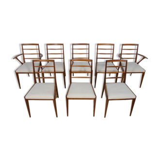Mid-Century Dining Chairs from McIntosh, 1960s, Set of 8