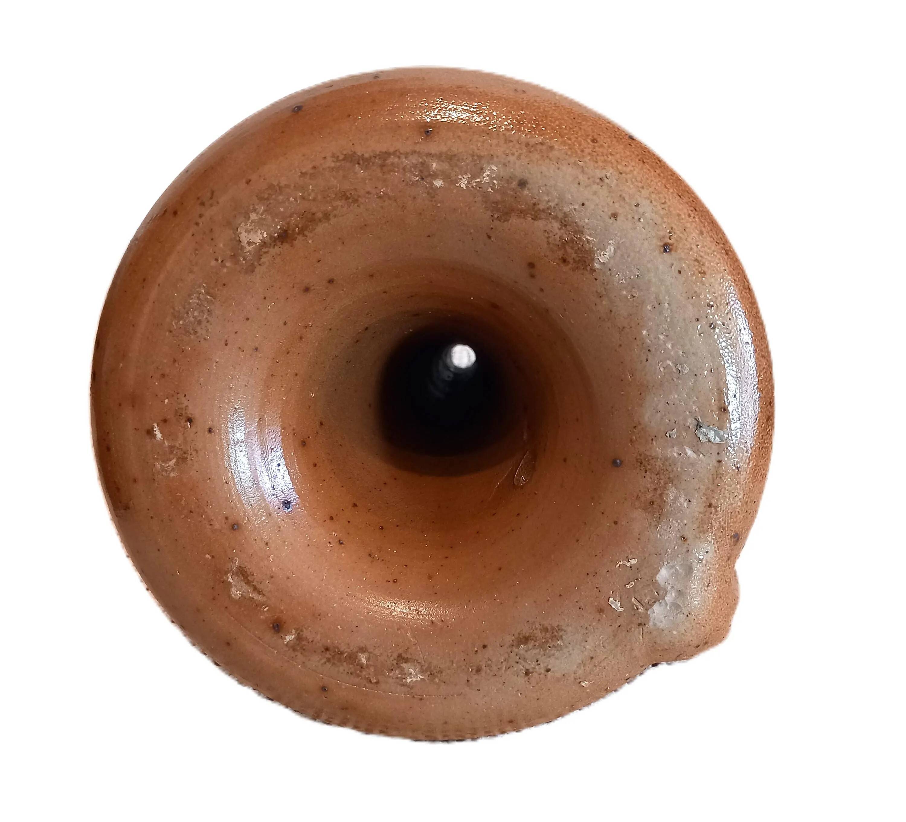 Stoneware candle holder