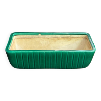 Glazed ceramic planter