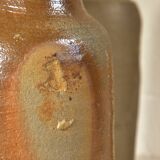 Lot de trois bouteilles anciennes en gres normand
