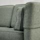 Mid-Century Cherry Wood Three-Seater Sofa