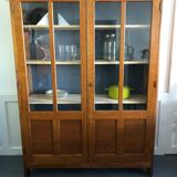 Vintage glass Parisian wardrobe